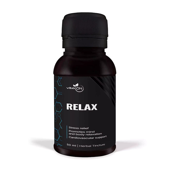 Objednaj prémiovú tinktúru „Relax“ – priaznivo pôsobí na zdravie a harmóniu nervového systému. Reguluje činnosť srdca a trávenie.