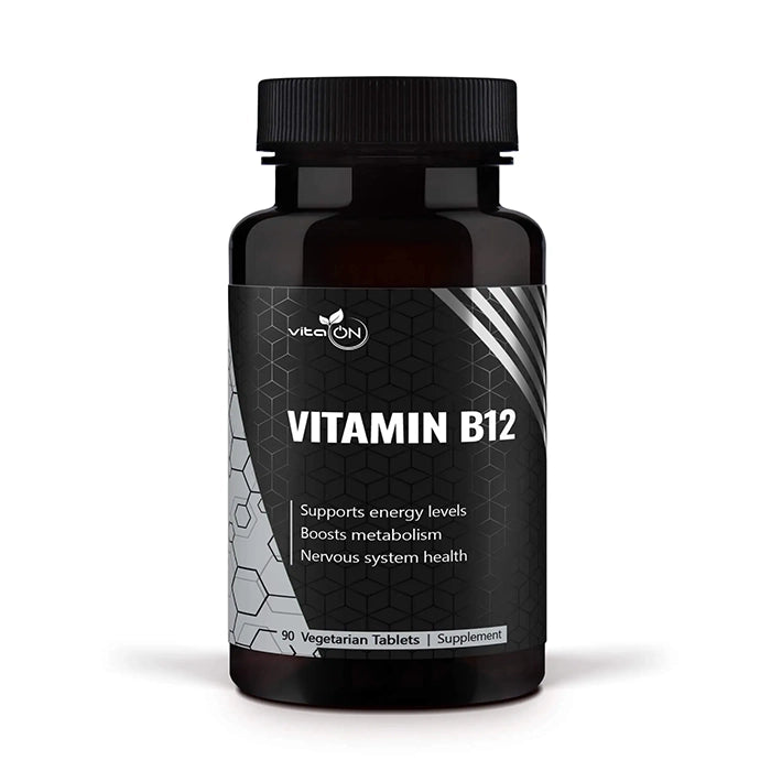 Objednajte si Vitamín B12 – nevyhnutný vitamín, dôležitý pre energetický metabolizmus, nervový systém, krvotvornú funkciu a syntézu DNA.