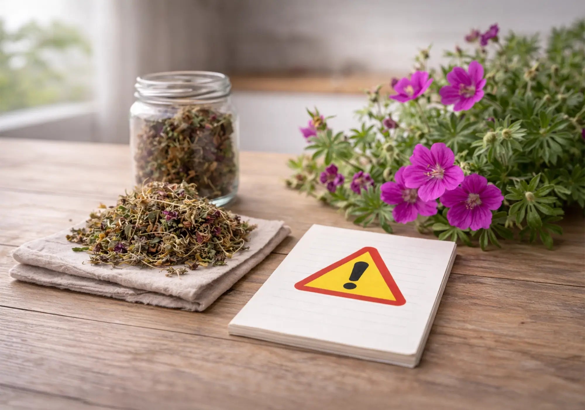 Кръвен здравец - противопоказания