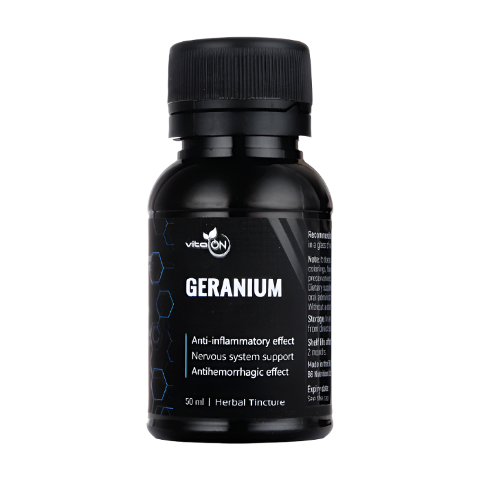 Кръвен здравец - билкова тинктура