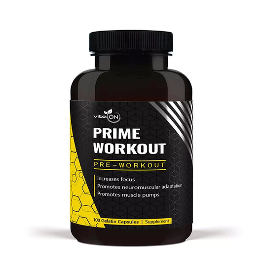 Objednajte si Prime Workout – inovatívny predtréningový produkt, ktorý zlepší váš fokus a motiváciu na kvalitné tréningy, bez stimulantov.