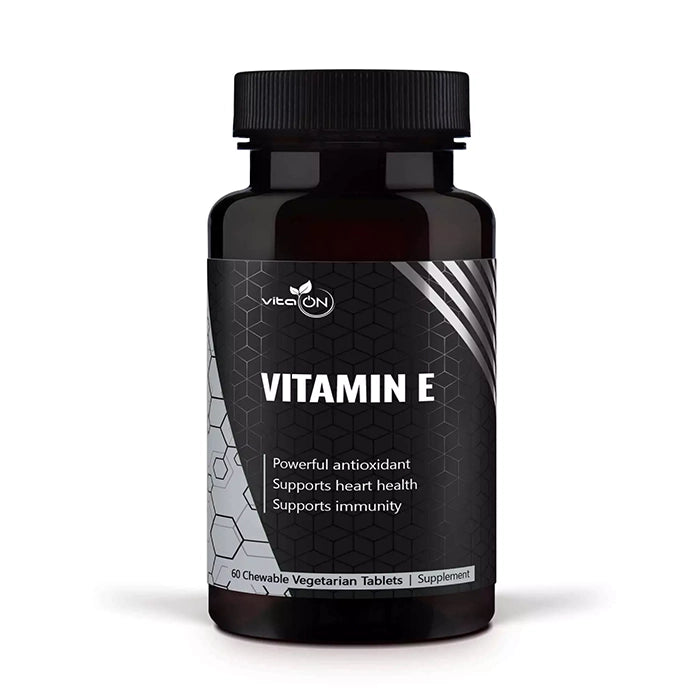 Objednajte si vysoko kvalitný Vitamín E – tablety s mocným antioxidačným účinkom, prospešné pre zdravú imunitu, krásnu pokožku a dobrý zrak.