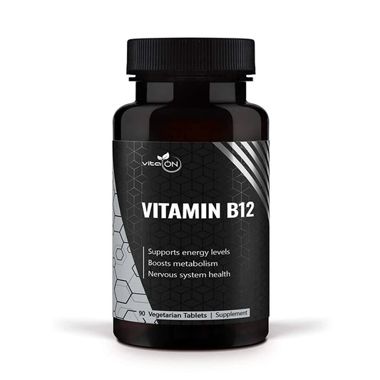Objednajte si Vitamín B12 – nevyhnutný vitamín, dôležitý pre energetický metabolizmus, nervový systém, krvotvornú funkciu a syntézu DNA.