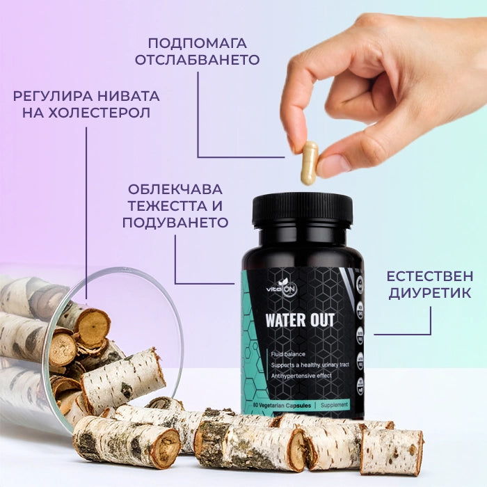 ползи от приема на water out от vitaon